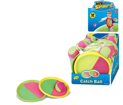 Levně Plážová hra Hoď a chyť 18 cm