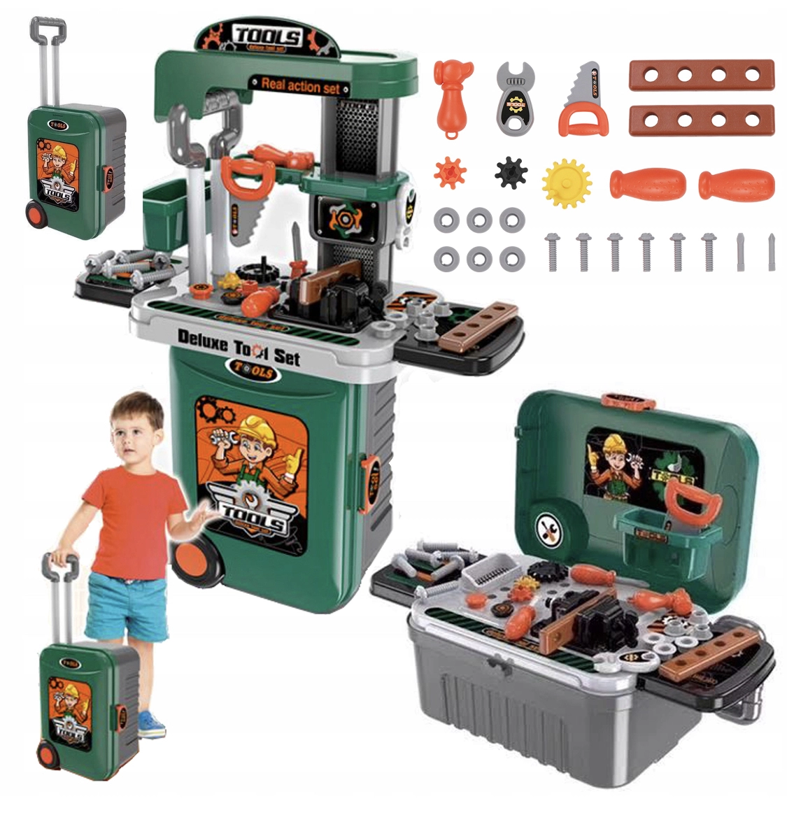 Dílna v kufříku na kolečkách