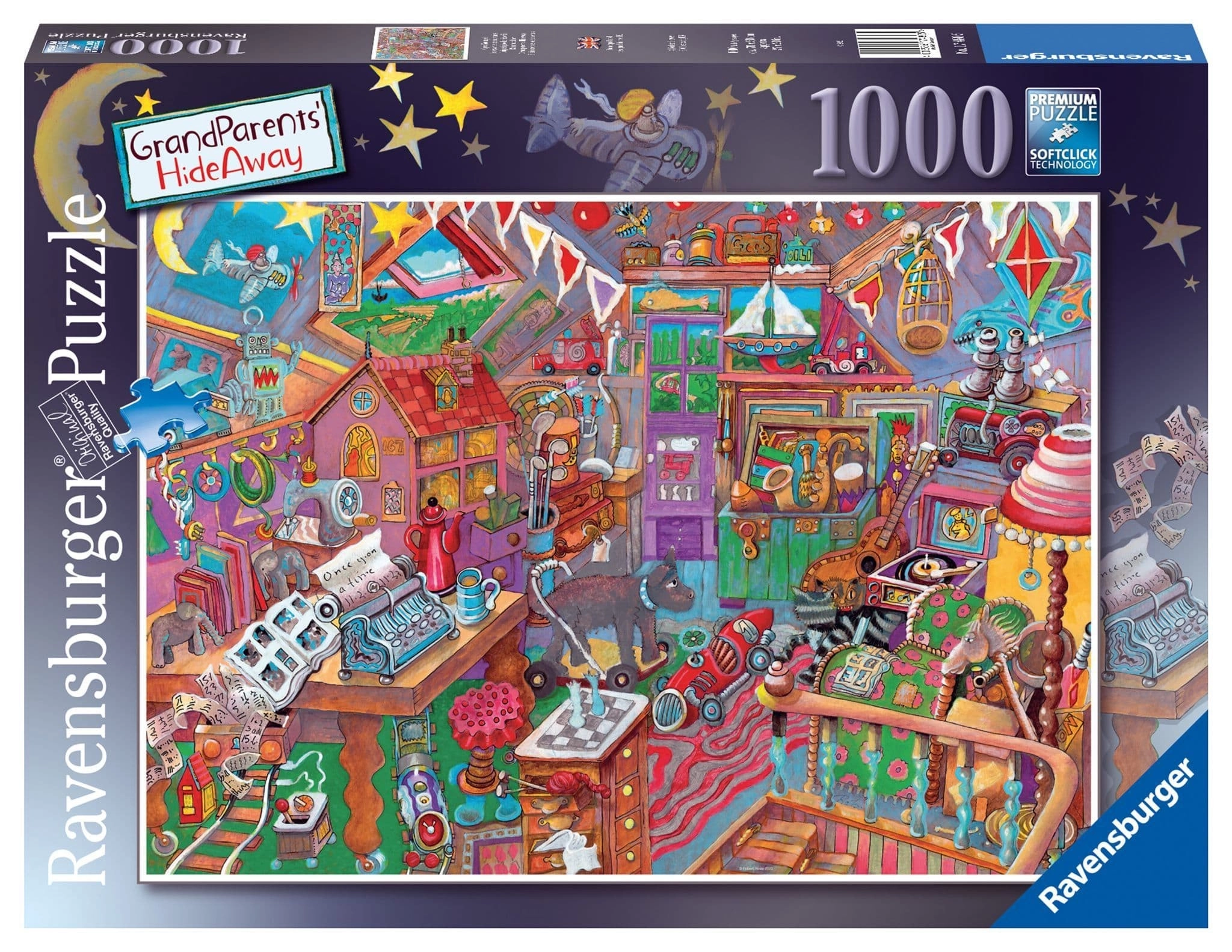 Ravensburger puzzle Půda 1000 dílků
