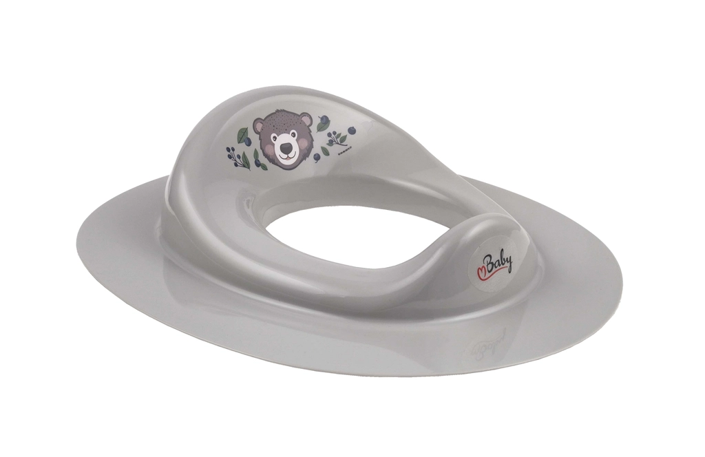 Maltex redukce na WC The Nature Buddies Medvěd – šedá