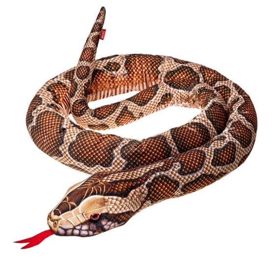 Plyšový had – pyton barmský 180 cm