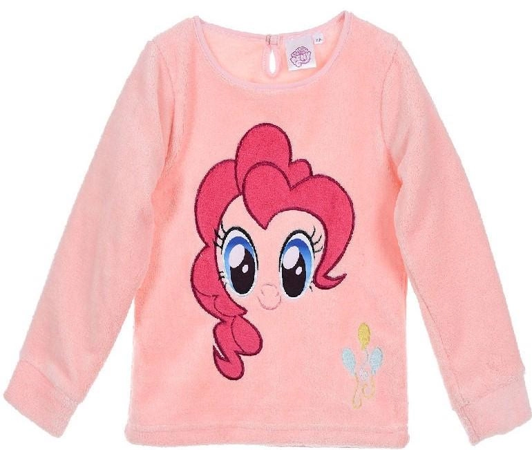 Růžová fleecová mikina My Little Pony – Velikost: 98
