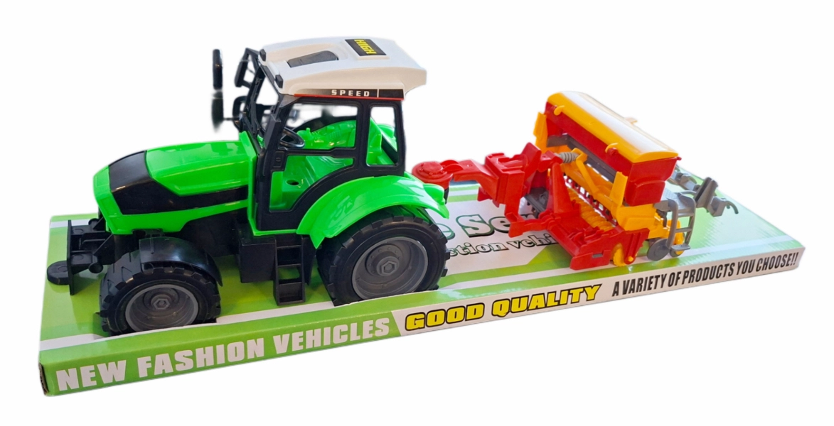 Traktor pro malé farmáře s přívěsem