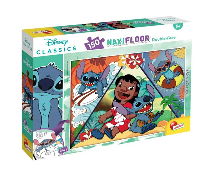 Maxipodlaha puzzle 150 LILO & STITCH