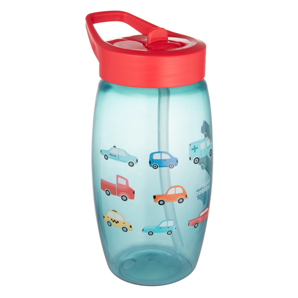 Canpol babies Lahev se sklápěcím pítkem Cars 400ml
