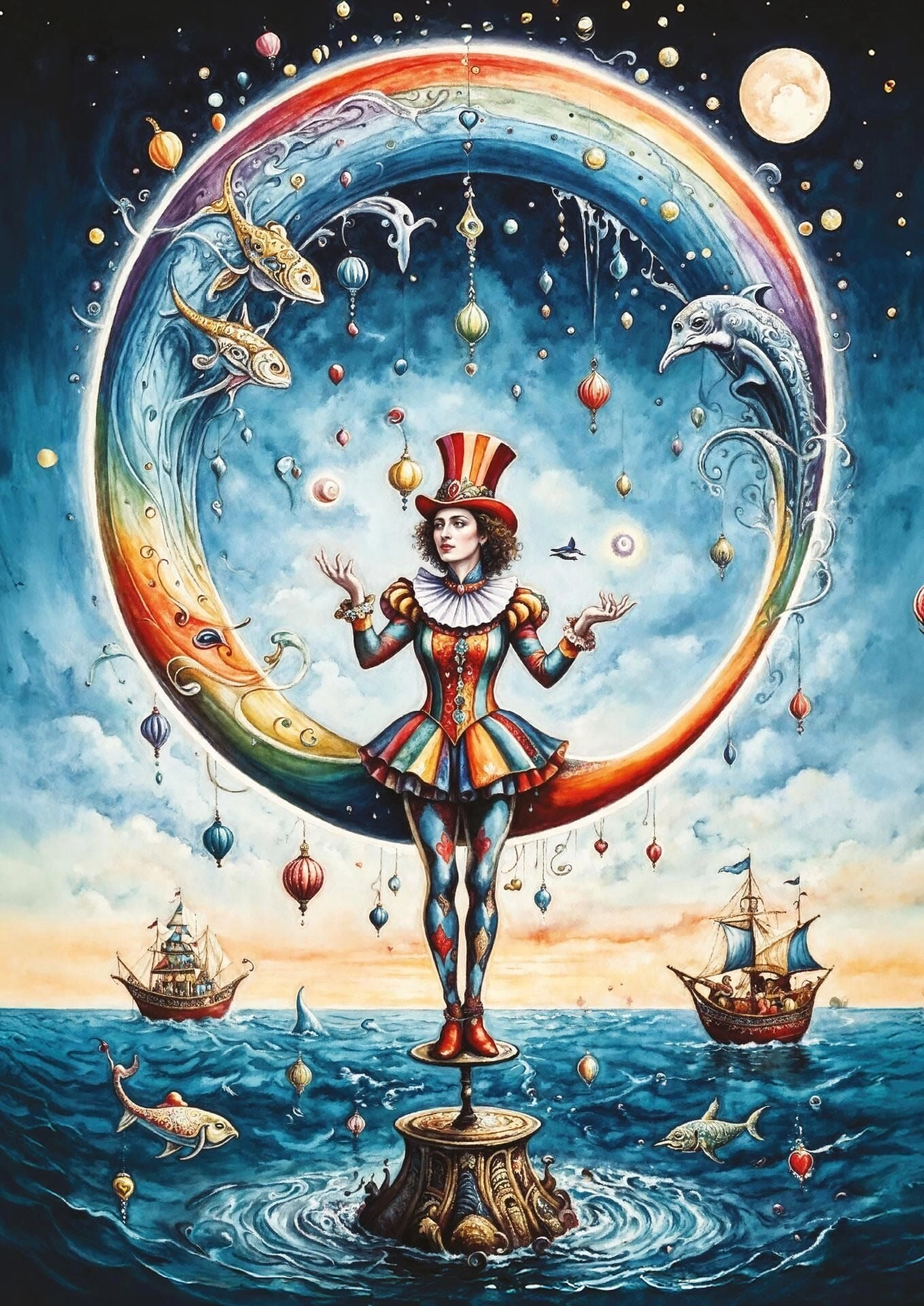 Puzzle mořský akrobat 1500 dílků ART PUZZLE