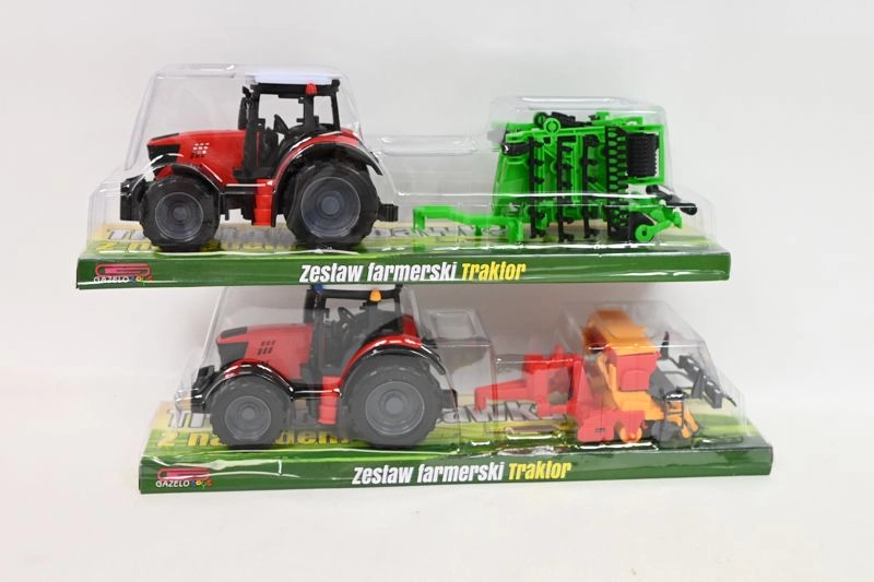 Traktor se zemědělským strojem - 1 kus