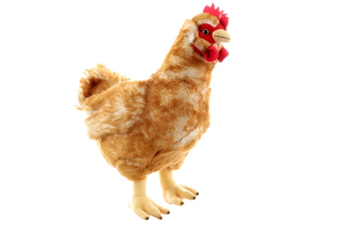 Plyšová slepice s vajíčkem 30 cm eco-friendly