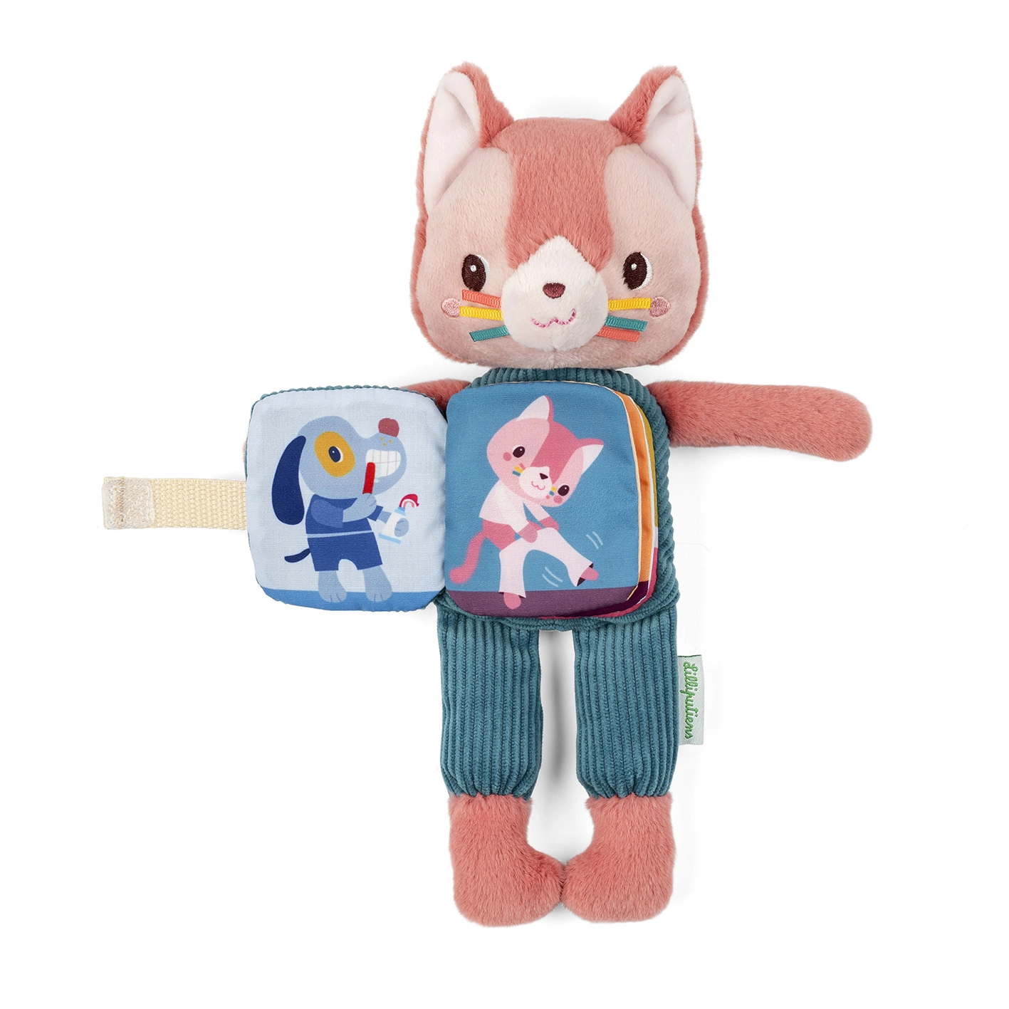 Lilliputiens - plyšová hračka s pohádkou - kočička Jeanne