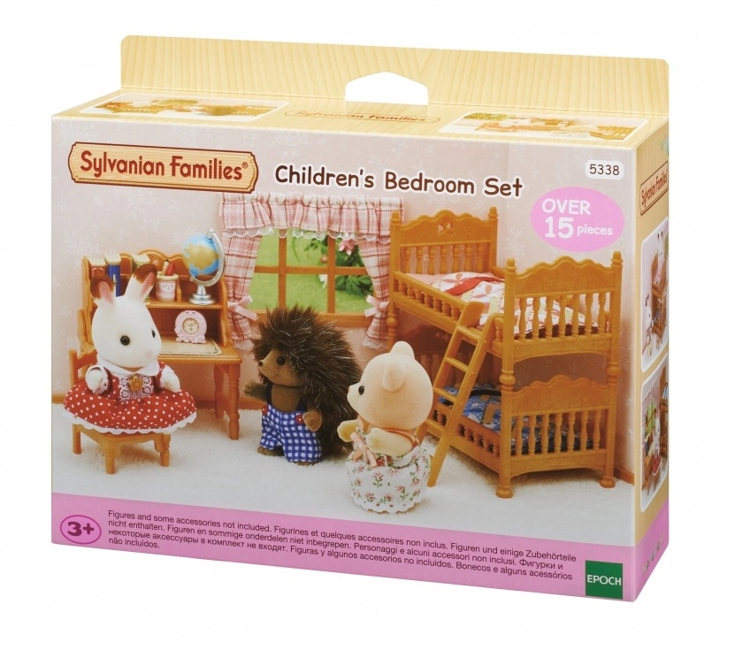 Sylvanian Families Set - dětský pokoj s palandou