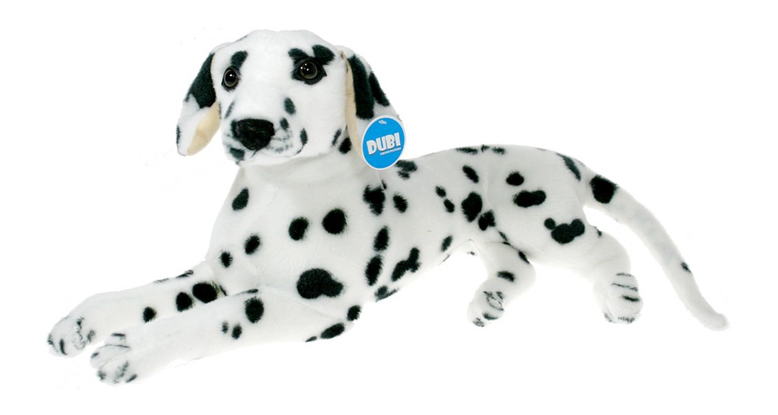Plyšový pes dalmatin 47 cm DUBI