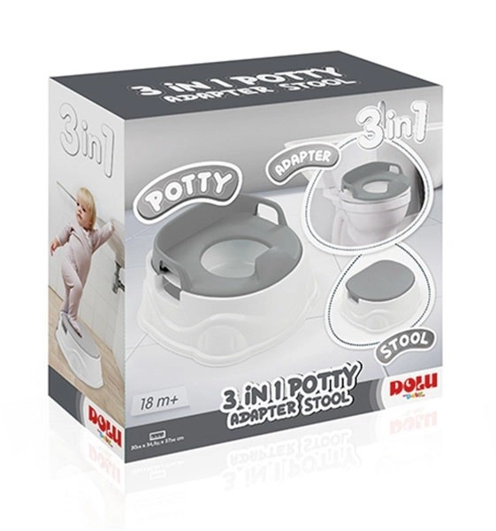 DOLU Nočník 3 v 1, šedý