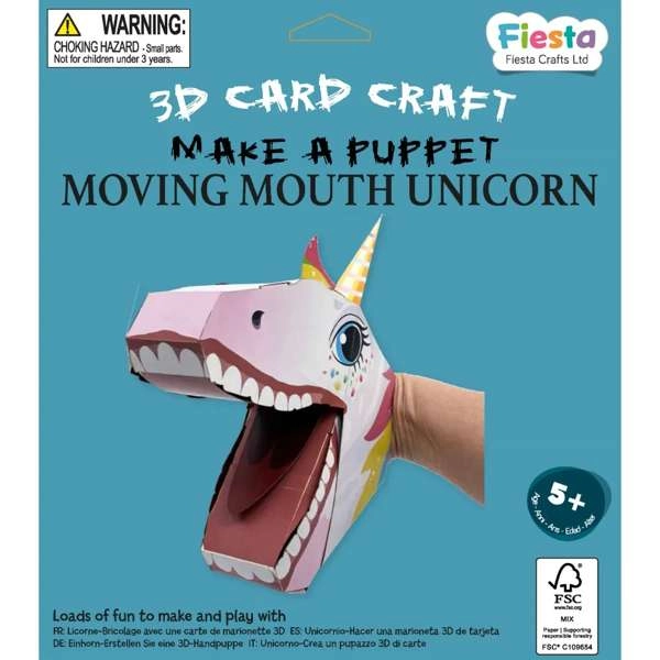 Fiesta Crafts Kreativní sada 3D loutka Jednorožec