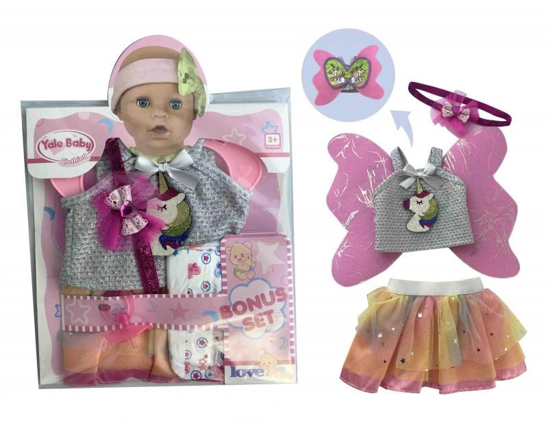 Mac Toys Šaty na panenku 40-43cm