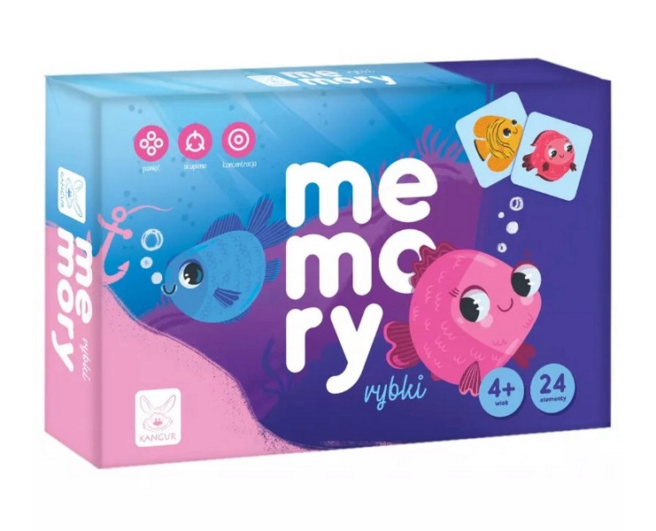 Pexeso Rybky pro děti 4+