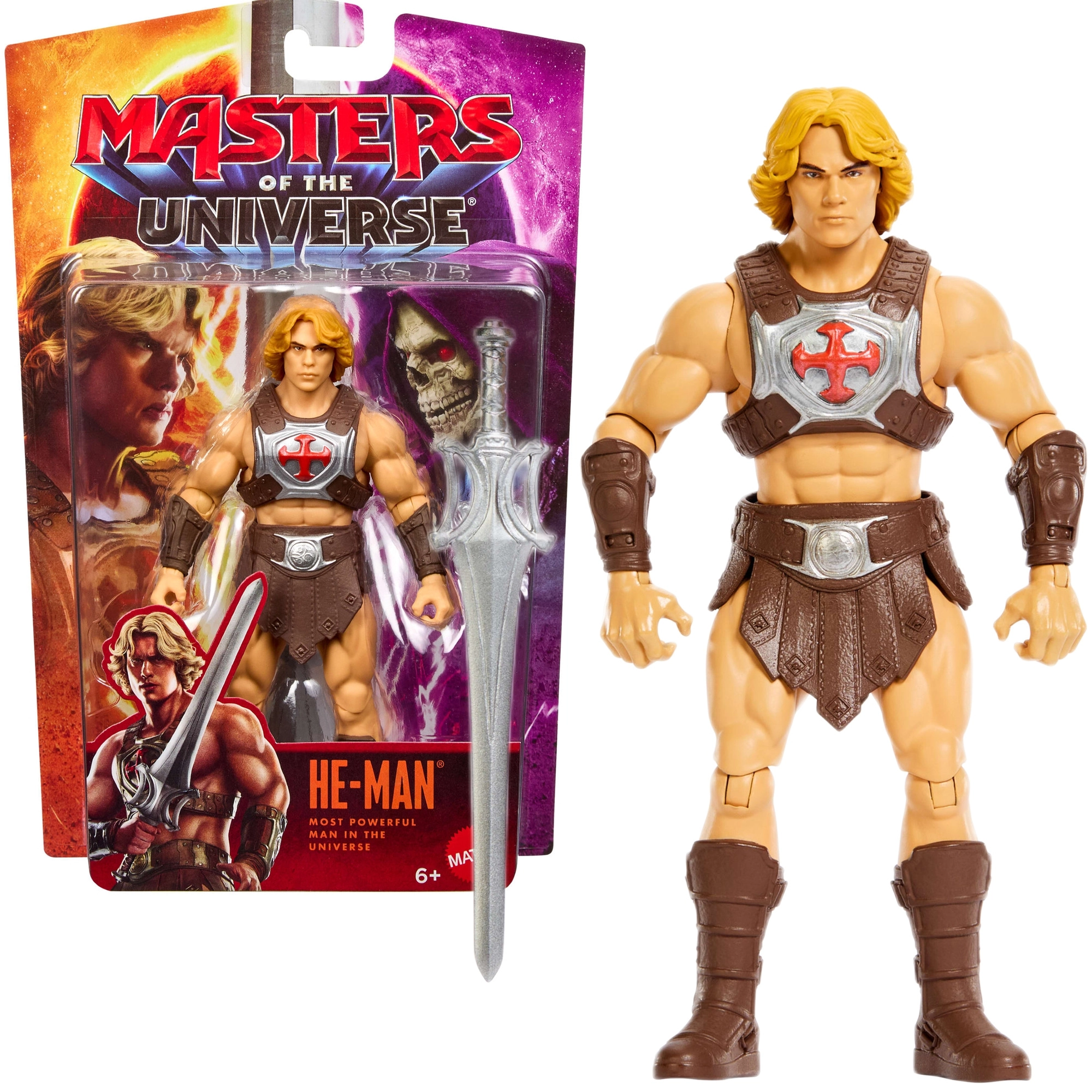 Figurka He-Man Masters of the Universe 14 cm s mečem