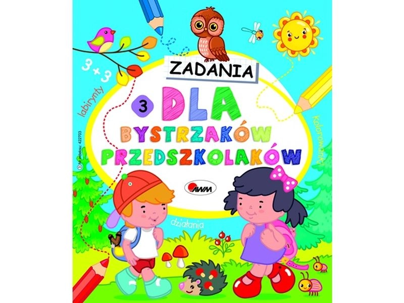 Dla bystrzaków przedszkolaków 3 – pracovní sešit pro předškoláky (polsky)