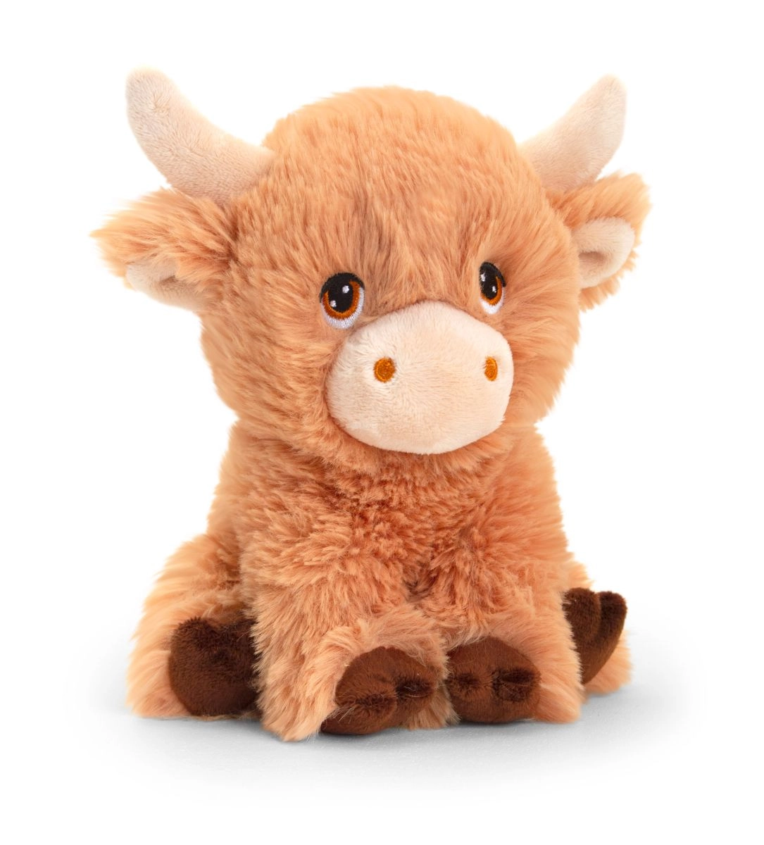 Keel toys Keeleco vysokohorská kráva eco plyšák 18 cm