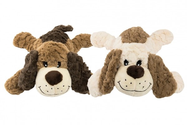 Teddies Pes ležící 2 barvy 40 cm