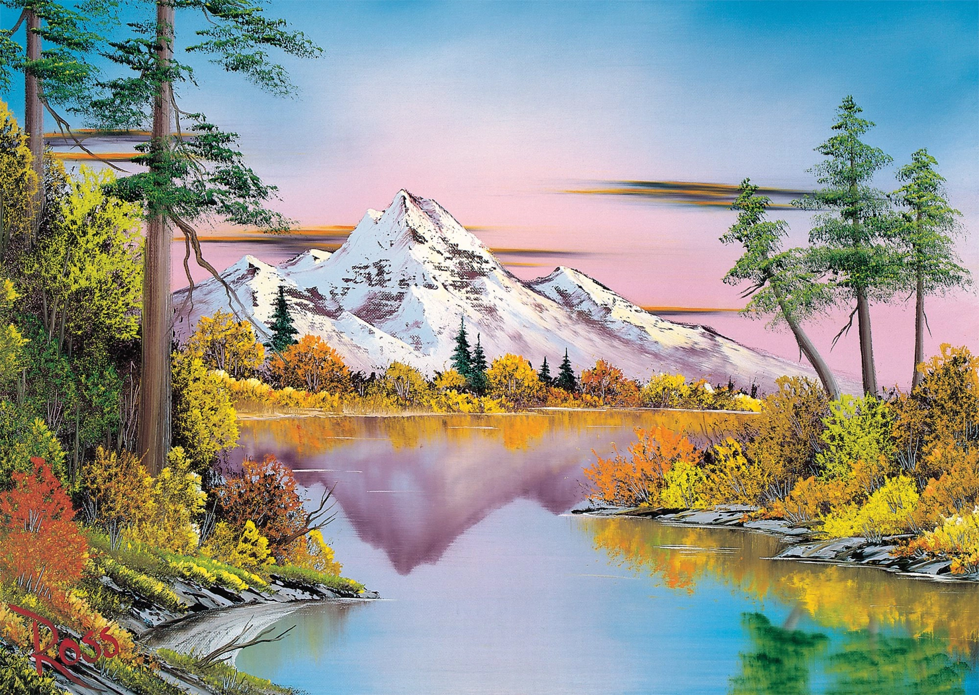 SCHMIDT Bob Ross: Odrazy 1000 dílků