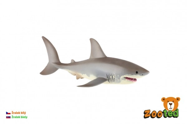 ZOOted Žralok bílý zooted plast 17cm
