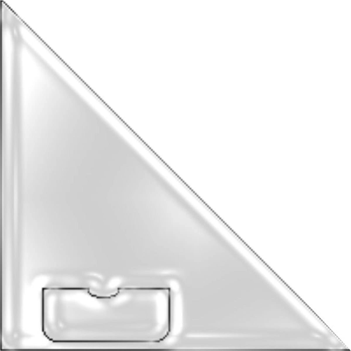 Samolepicí rožky s kapsou na vizitku, 6 ks