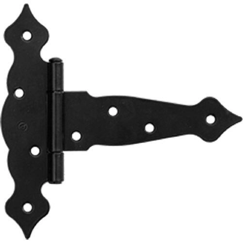 Levně Domax závěs trojúhelníkový ozdobný ZTO125C, 125x40x160x2,5mm černý DMX89202