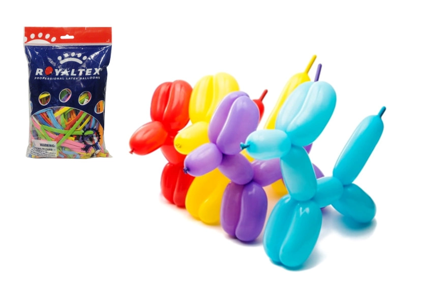 Balónky na modelování – sada 100 ks