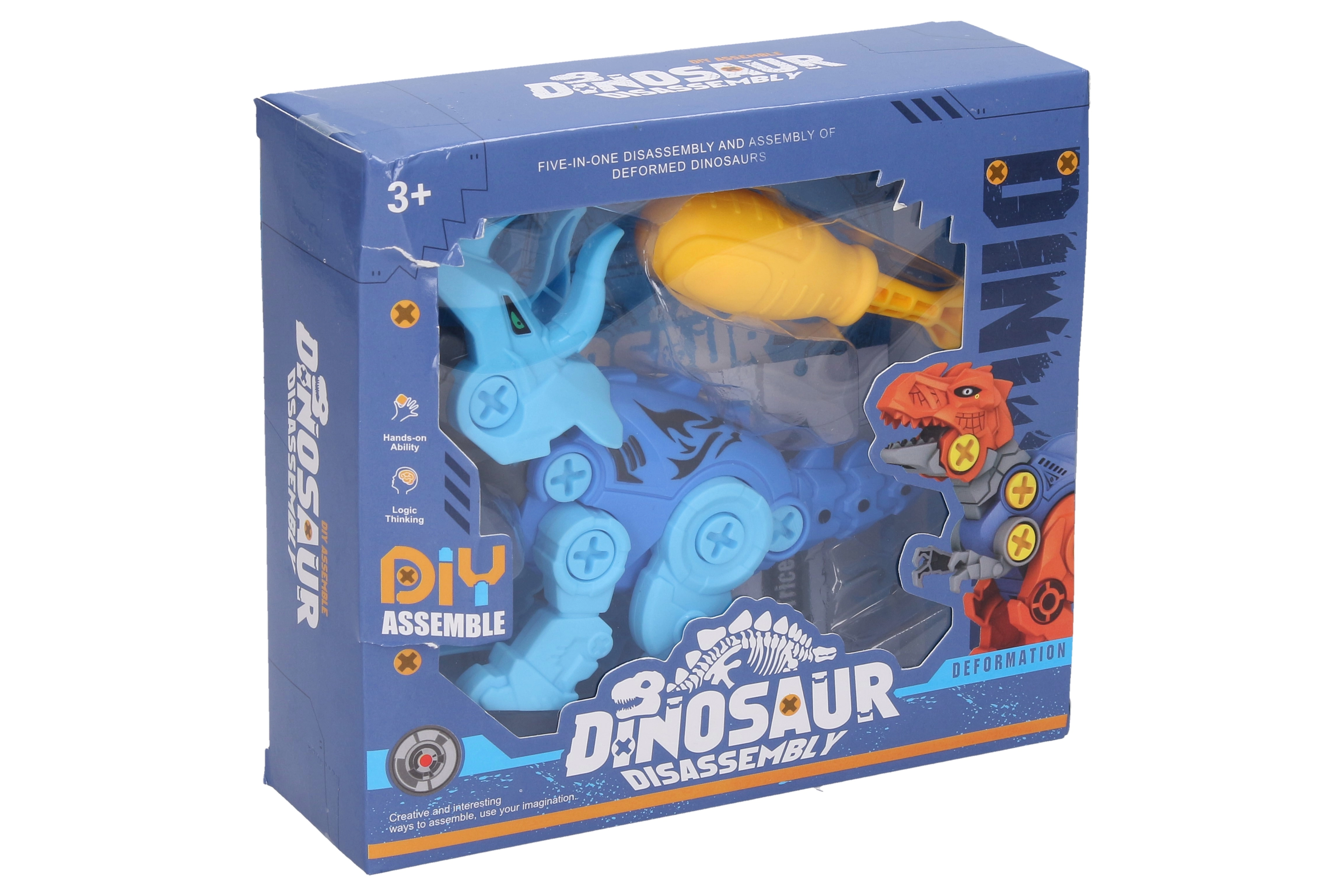 Levně Wiky Dino šroubovací 16 cm - Triceratops