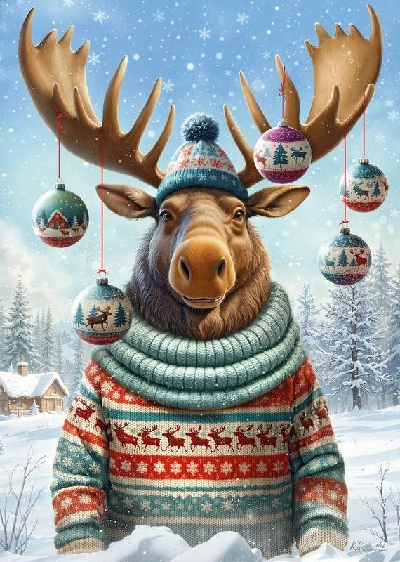 Cherry Pazzi puzzle Moose Be Love 500 dílků