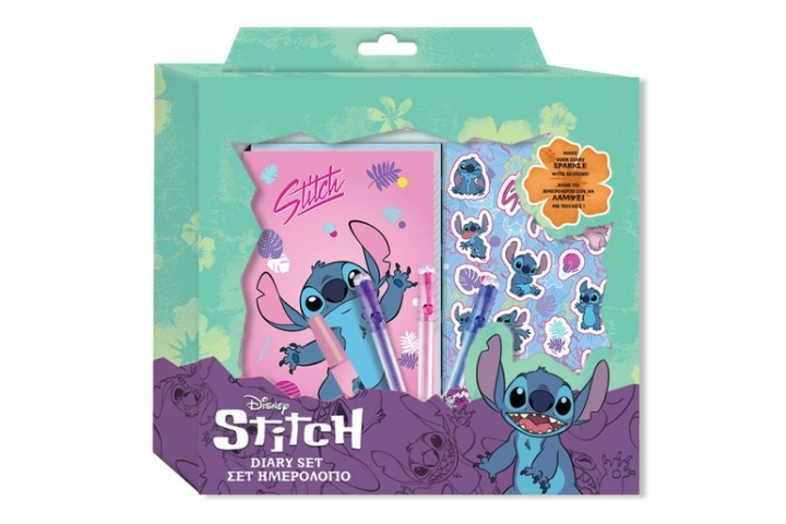 Deník s flitry Lilo & Stitch