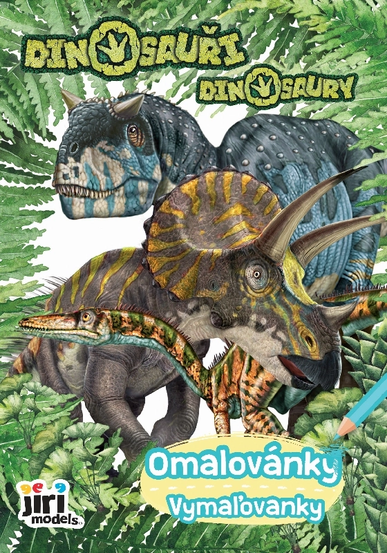 Levně Omalovánky A5+ Dinosauři