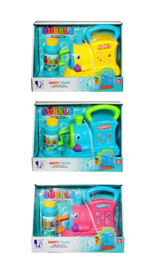 Sada na mýdlové bubliny – barevná lokomotiva