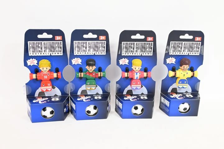 Finger spinners stolní fotbálek – figurka fotbalisty s míčkem