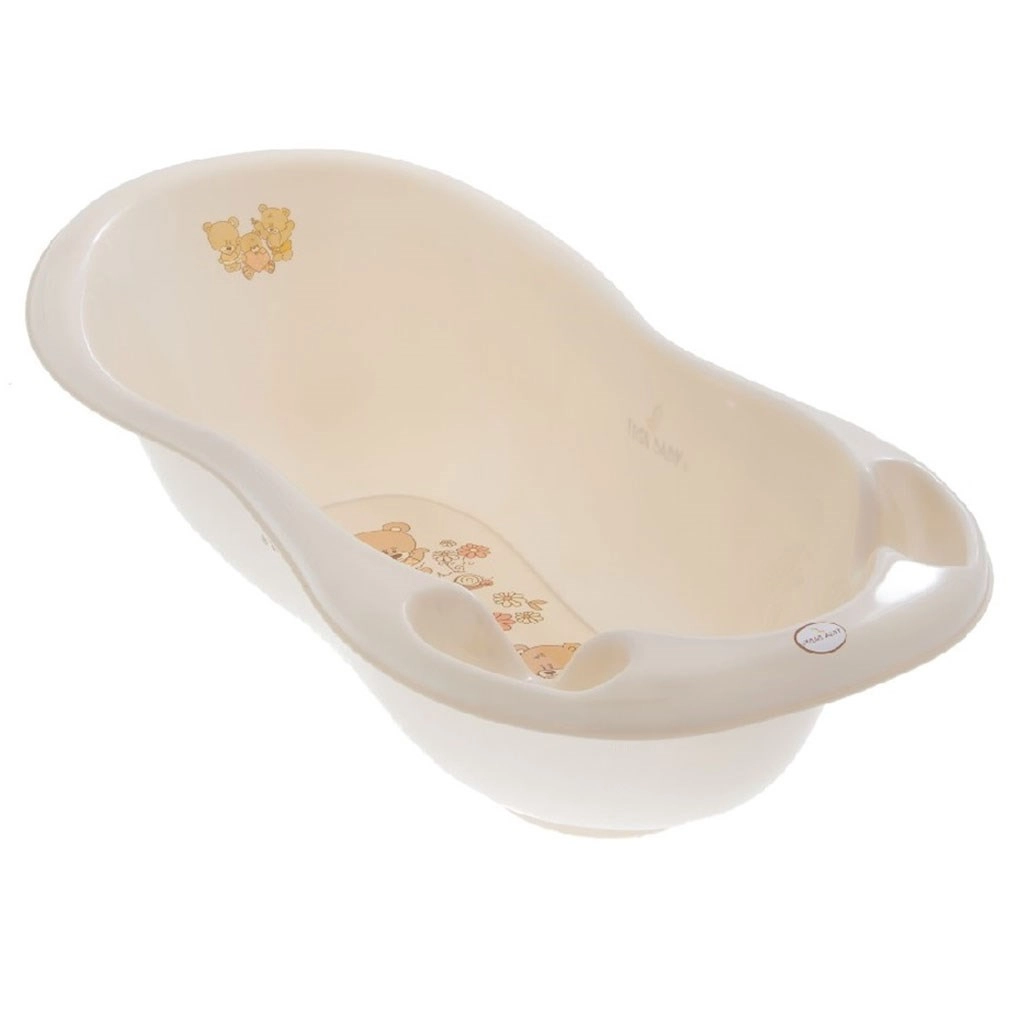 anatomická dětská vanička 100 cm medvídek béžová