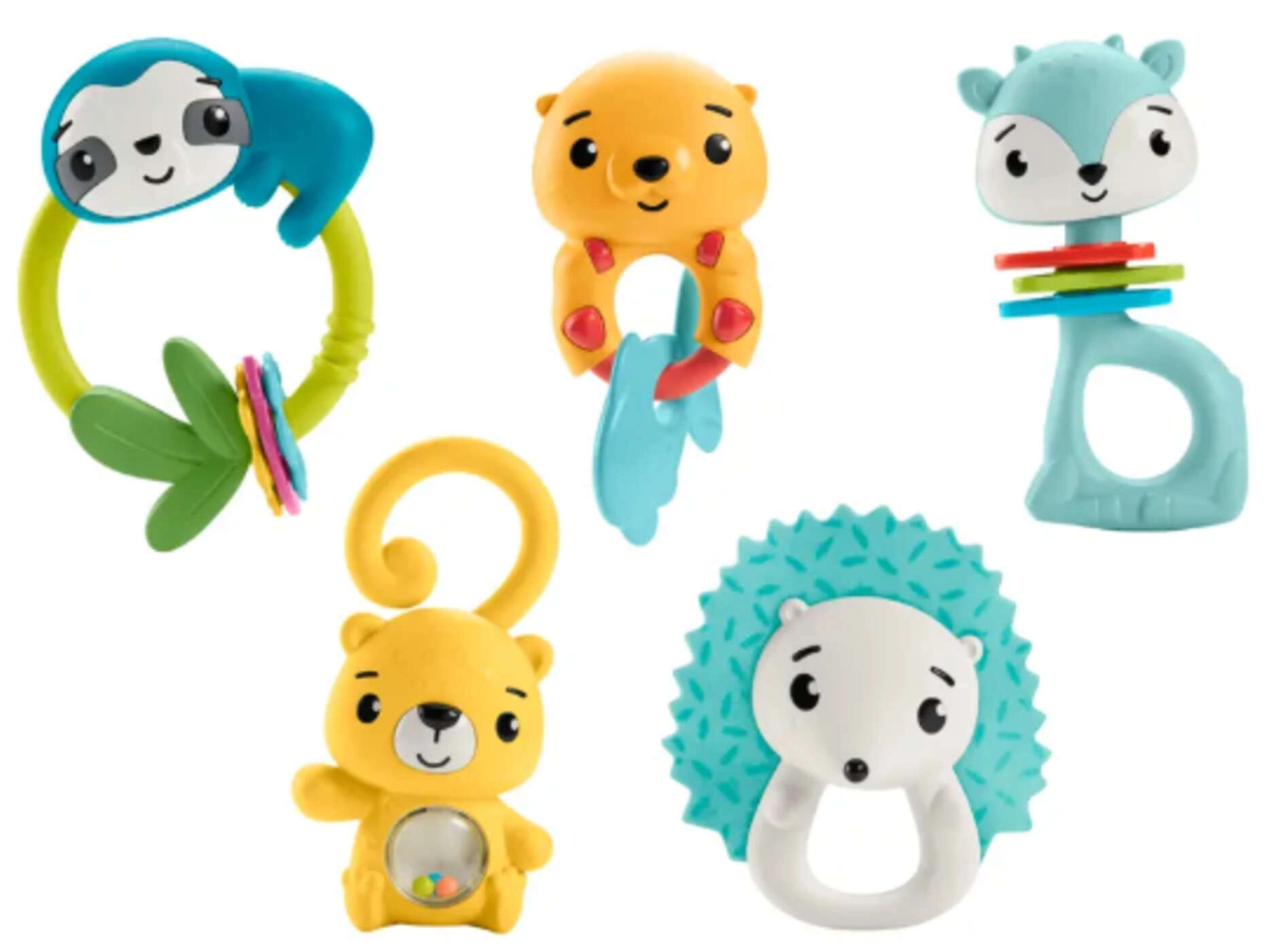 Fisher‑Price chrastítko nebo kousátko pro miminko 3m+ (náhodný výběr)