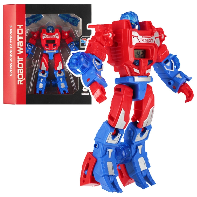 robot 3 v 1 – auto a hodinky