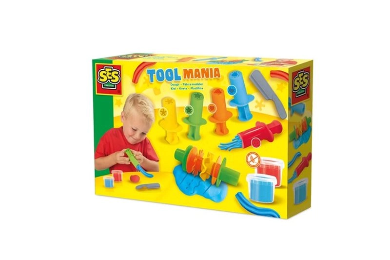 SES Creative Tool mania modelovací hmota s nástroji