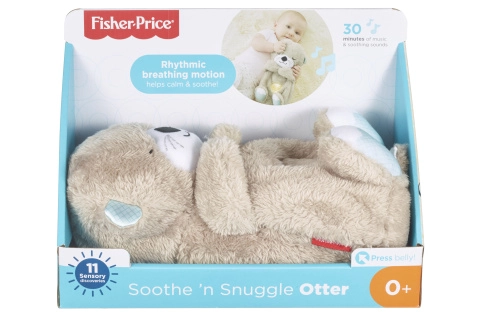 Levně Fisher-Price Zklidňující vydra s melodiemi