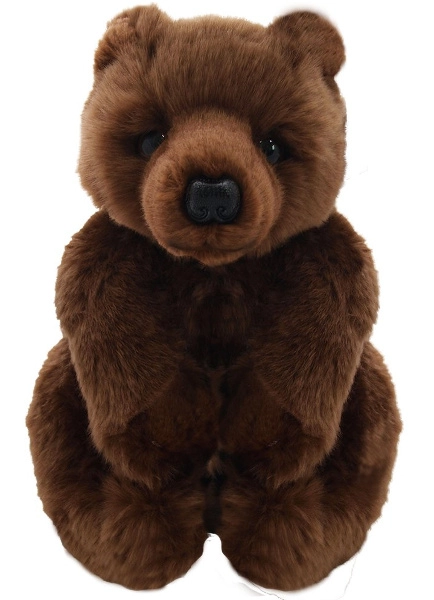 Plyšový medvěd hnědý Beppe Zoo 22 cm
