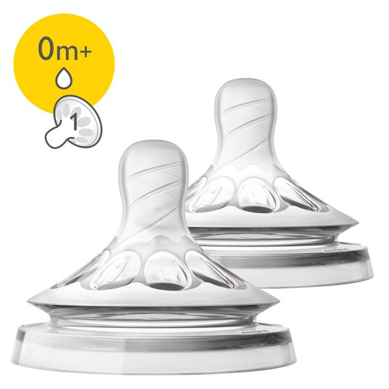 Philips Avent dudlík Natural pro novorozence, 2 ks