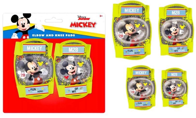 Seven sada chráničů kolen a loktů Mickey (4 ks)