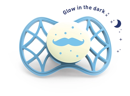 Nuvita ortodontický Cool svítící ve tmě Dusk blue