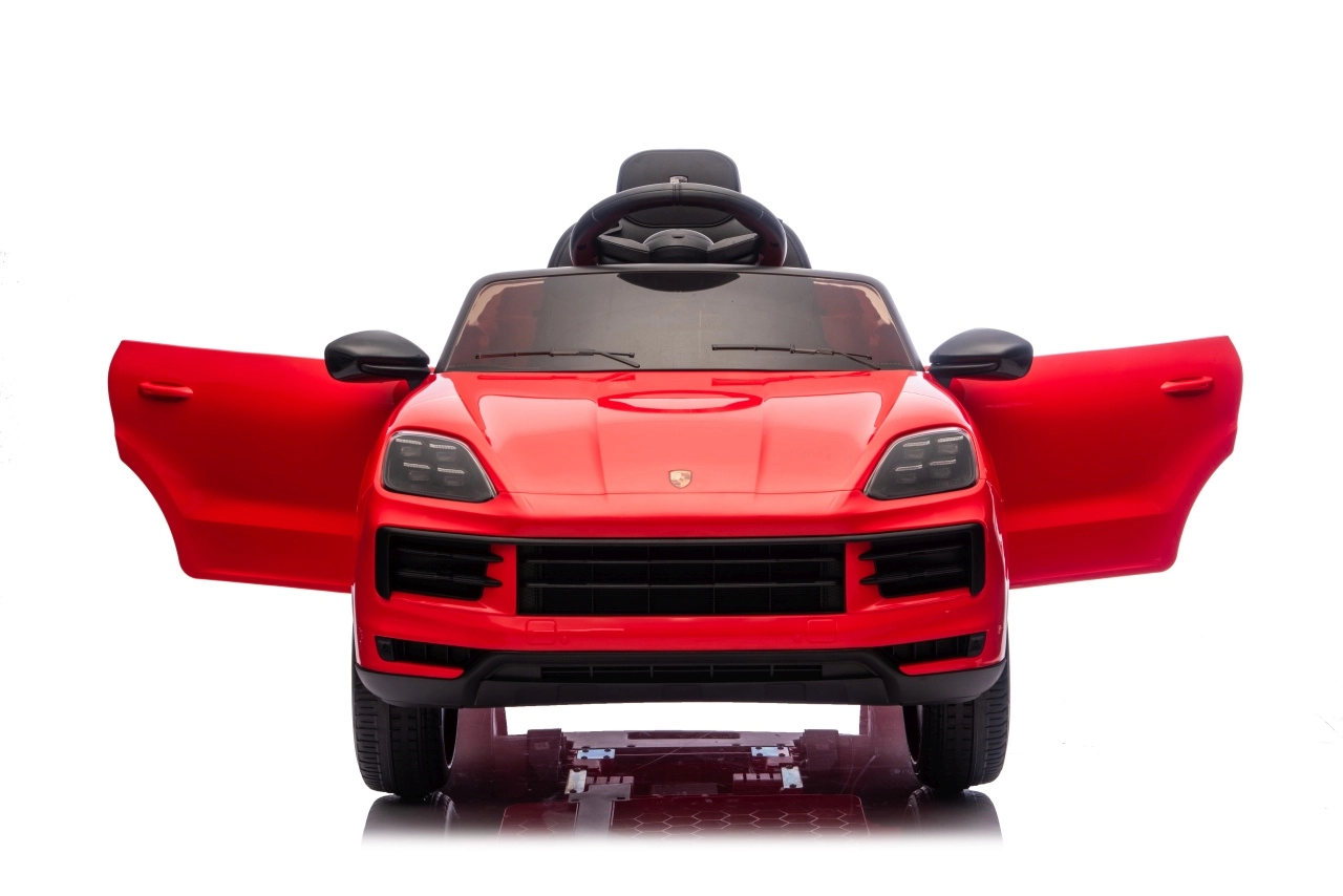 Elektrické autíčko Porsche Cayenne pro děti – červené
