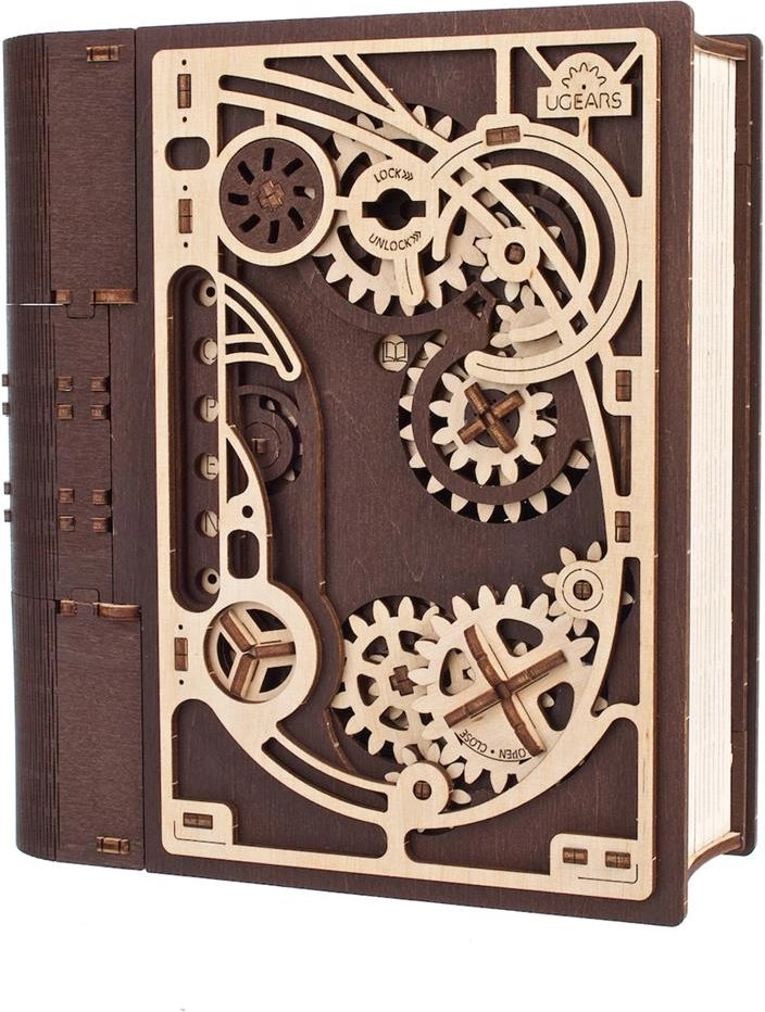 UGEARS 3D puzzle Kniha tajemství 263 ks