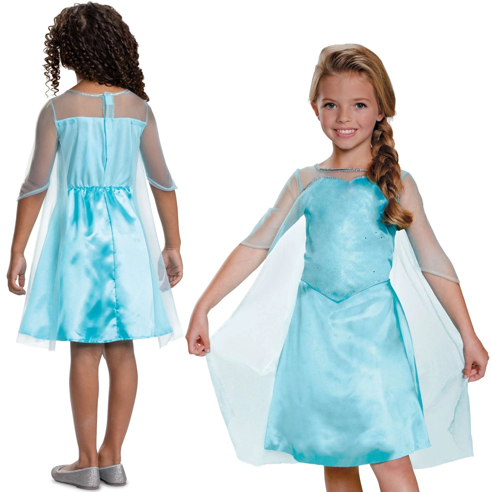 dětský kostým disney frozen elsa 124–135 cm (7–8 let)