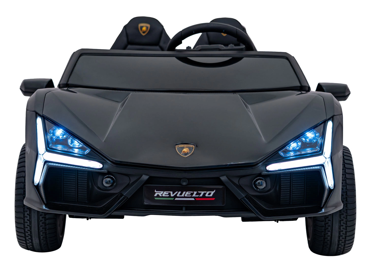 Dětské elektrické auto Lamborghini Revuelto XL černé