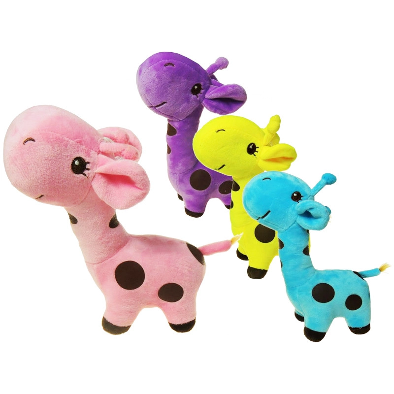 Barevná žirafka – hračka pro děti od 3 let