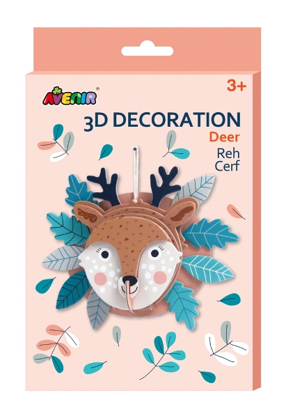 Levně Avenir 3D dekorace na zeď Jelen