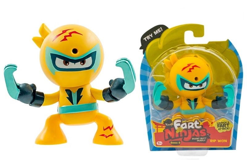 Fart Ninjas figurka se zvukem Rip Won
